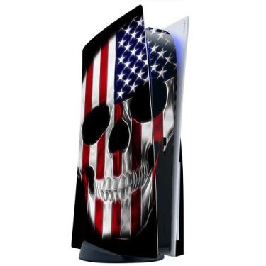 Imagem de Capa Adesiva para Console IT'S A SKIN PS5 Edição com Disco Skull Flag