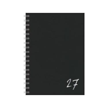 Imagem de Agenda 2027 Semanal Redoma Diamante 17x24 176 Paginas, Preta