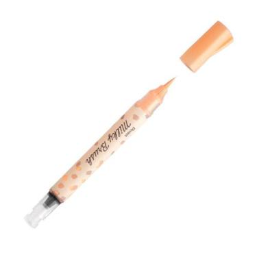 Imagem de Caneta Marcador Pincel Lettering Pentel Pastel Mikly Brush Cor:Laranja