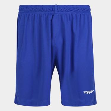 Imagem de Calção Classic Topper Treino Masculino, Royal, P, Homem