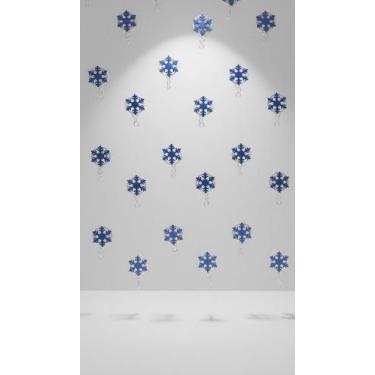 Imagem de Chaveiro Floco De Neve Decorativo 10un - Congratulations Store