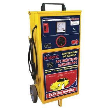 Imagem de Carregador de Bateria e Auxiliar de Partida Kitec CK24A100 12V 24V Biv
