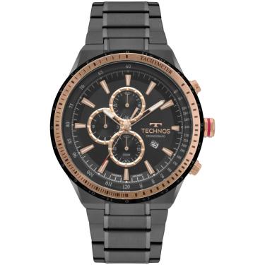 Imagem de Relógio Masculino Technos Skymaster OS10FC/4P 48mm Aço Grafite