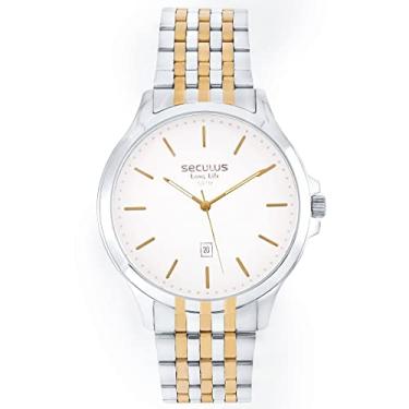 Imagem de Relógio Seculus Masculino Ref: 20931gpsvba2 Casual Bicolor