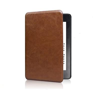 Imagem de CCOO Nova capa serve para Amazon Kindle Paperwhite [11ª geração, versão 2021, 6.8", capa de poliuretano com alça de mão premium, hibernar/despertar automático
