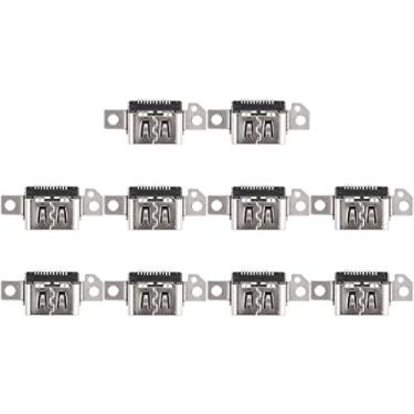 Imagem de LIYONG Peças sobressalentes de reposição, 10 peças, conector de porta de carregamento para Meizu PRO 5 peças de reparo
