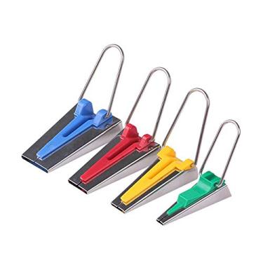 Imagem de Kit Calcadores De Fazer Viés Manual 4 Medidas