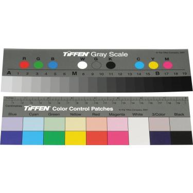 Imagem de Tabela de prova de cor e escala de cinza Tiffen Q-13 (pequeno)