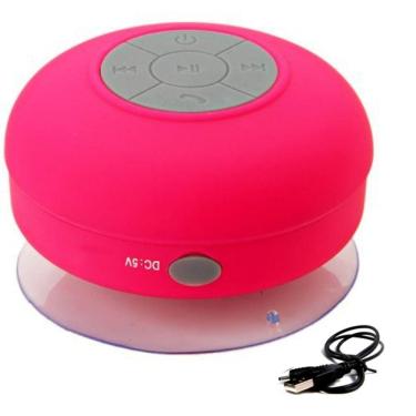 Imagem de Caixa de Som Bluetooth Varias Cores Preto / Azul / Amarelo / Rosa / Branco