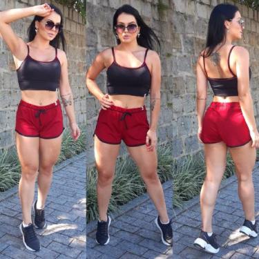 Imagem de Shorts Loose Roupas Moda Fitness - Ah Moda Fitness