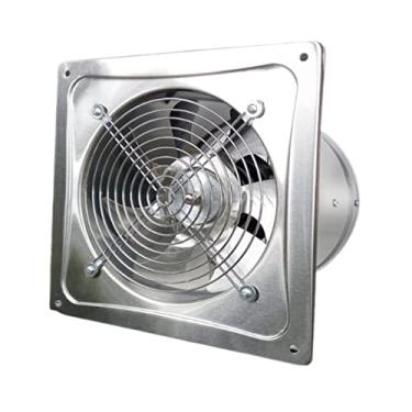 Imagem de Fã exausto Ventilador de ventilação de 6/8/10/12 polegada, ventilador de ventilação de aço inoxidável de alta velocidade em alta velocidade com válvula de retenção, exaustor de cozinha doméstica duráv