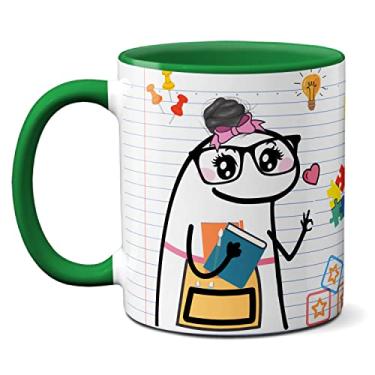 Imagem de Caneca Feliz Dia Professores Educação Infantil (Verde)