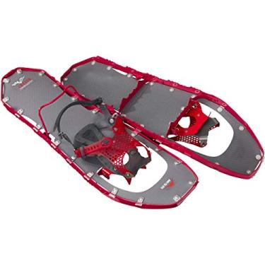 Imagem de MSR Lightning Ascent Tênis de neve feminino Backcountry & Mountaineering com amarras de paragon, 63,5 cm par, framboesa
