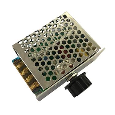 Imagem de MOOKEENONE Reguladores de Tensão 4000W 220V SCR Controlador de Velocidade Regulador de Tensão Eletrônico Governador Termostato HR