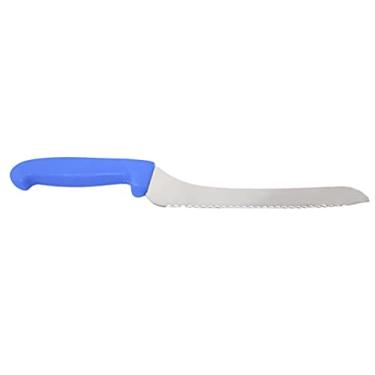 Imagem de Faca de pão Cozzini Cutlery Imports 23 cm Blue Offset – Faca serrilhada para Deli / sanduíche