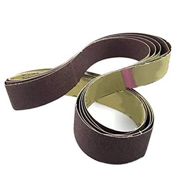 Imagem de 10pcs 1220 * 50mm lixamento Cintos abrasivos 60/120/240/400/600 Grit set para lixadeira de polimento de polimento 1220 * 50mm cintos de lixamento YYDFPIIA