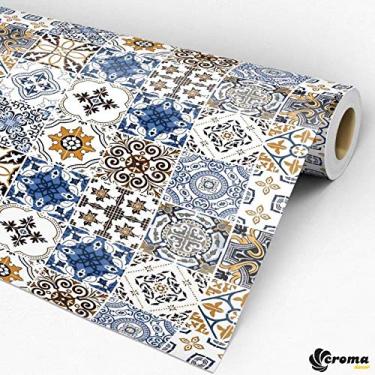 Imagem de Papel de Parede Autoadesivo Azulejo - 06
