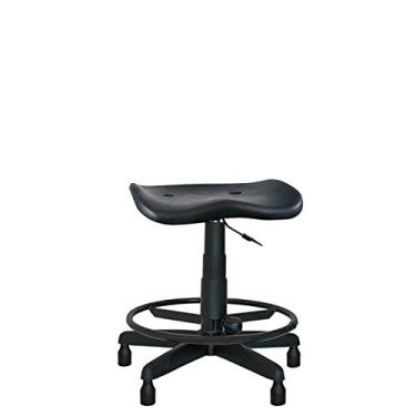 Imagem de Cadeira Semi Sentada Ergonômica para Área de Produção Com Apoio de Pés