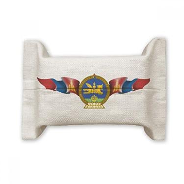 Imagem de Bolsa de linho de algodão com símbolo nacional da Mongólia