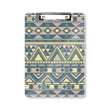 Imagem de Rhombus Triângulo Irregular Nordic Prancheta Pasta Escrita Placa de Suporte A4