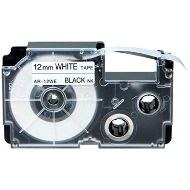 Imagem de Fita XR-12WE Compatível Para Rotulador Casio 12mm Branca