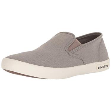 Imagem de SEAVEES Tênis masculino Baja Slip-on Classic M, Cinza estanho., 38