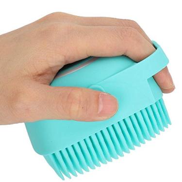 Imagem de Escova de Pelo Curto para Gatos e Cães - Escova de Banho e Xampu para Animais de Estimação, Pente de Banho