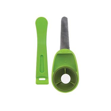 Imagem de Descascador De Abacate C/Removedor P/Caroco Progressive Verde/Prata