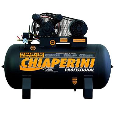 Imagem de Compressor de Ar 10 PCM 2CV 150 Litros Trifásico-CHIAPERINI-CJ10BPV150L