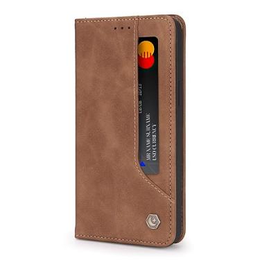 Imagem de Capa de couro para XiaoMi para Redmi Note 11 11S 10S 10 Pro 10A 10C 9T Flip para Mi 11T 12T 10T Poco C40 X4 M4 M3 X3 GT F4 F3 Carteira, Auburn, Para Poco X3 Pro (X3 NFC)
