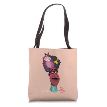 Imagem de Disney Pixar SOUL ‘Joe & His Fro’ by Bianca Pastel & HUE Tote Bag