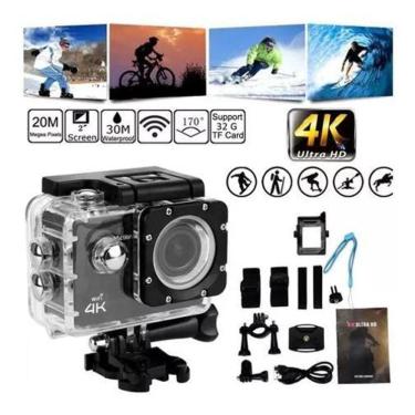 Imagem de Câmera Sport 4K 20Mp Wifi Estabilizador Imagem Vídeo Alta