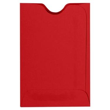 Imagem de Manga para cartão de crédito – Master, Ruby Red, 250 Qty.