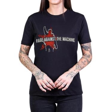 Imagem de Camiseta Rage Against The Machine - Unissex 100% Algodão - Bandalheira