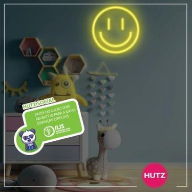 Imagem de Placa Luminária De Neon Led - Smile - Hutz