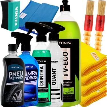 Imagem de Kit Lavagem Lava À Seco V-Eco Sintra Fast Pretinho Vidros Vonixx