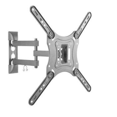 Imagem de Suporte De Parede e Teto Articulado inclinável giratório Para Televisão Tv/monitor De 23 Até 55 Aço Universal