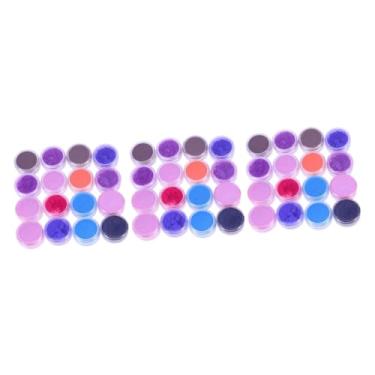 Imagem de 48 Peças gloss labial lip tint gliter pó purpurina em pó Acessório para unhas lip gloss manicure acessórios instantâneo pigmento pó de sombra