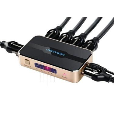 Imagem de Vention Splitter Switch Hdmi 5 Em 1 Saída 4K 30Hz 5X Hdmi