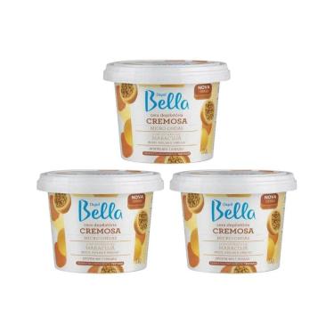 Imagem de Depilatorio Depil Bella Cera 200G Micro Maracuja - Kit C/3Un