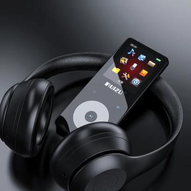 Imagem de RUIZU-X02B Leitor de Música com Tela Sensível Ao Toque  Bluetooth 5.0  Alto-falante Embutido