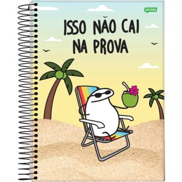 Imagem de Caderno Universitário Capa Dura 20 Matérias 320 Folhas Flork