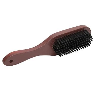 Imagem de Escova Multiuso para Barba, óleo, Cabelo, Limpeza Facial, Banho, Escova Corporal Com Cabo de Madeira, Roxo Profundo para Homens