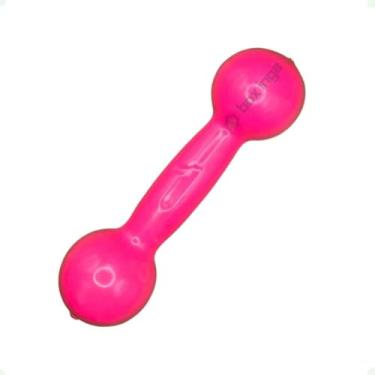 Imagem de Halter Emborrachado 1 Kg - Rosa