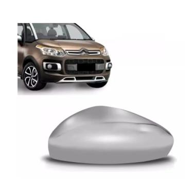 Imagem de Capa Retrovisor Aircross Cromada 2011 2012 2013 2014 2015 Esquerdo