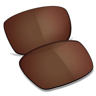 Imagem de TRUSHELL Lentes de reposição polarizadas para óculos de sol Ray-Ban RB4151 59 mm marrom terra - Polarizadas