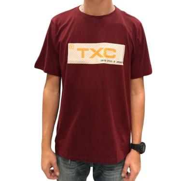 Imagem de Camiseta Txc Bordo Logo Cinza e Laranja 191994