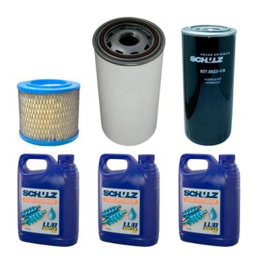 Imagem de Kit Preventiva Compressor Parafuso Schulz SRP 3020C 3025C 3030C