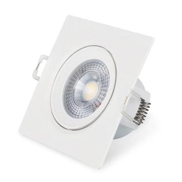 Imagem de Luminária de embutir led nx-03q 3w luz amarela nitrolux - Minipa Led