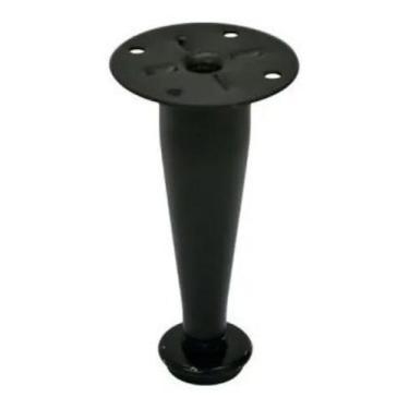 Imagem de Pé Regulável 20 Cm Para Móveis E Armários 04 Unidades Preto - comercia